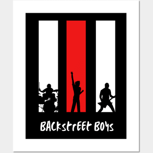 three boy Backstreet Boys vintage Posters and Art